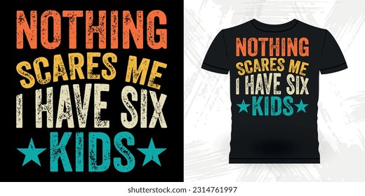 Funny Dad Grandpa Retro Vintage Father's Day T-shirt Design