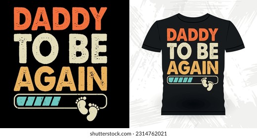 Funny Dad Grandpa Retro Vintage Father's Day T-shirt Design
