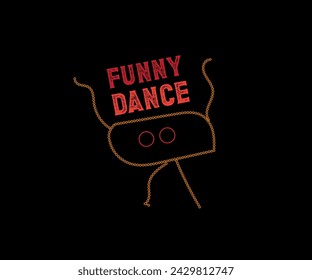 FUNNY DANCE VECTOR EMOJI , ICON
