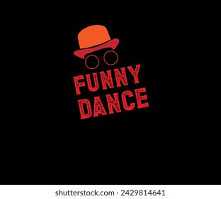 FUNNY DANCE VECTOR, ICON, DESIGN