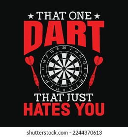 Funny Darts Problems Dartboard funny t-shirt design svg