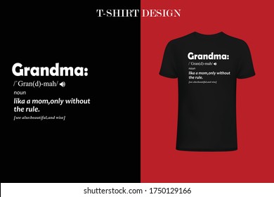 funny definition t-shirt design.t-shirt design. funny t-shirt logo.