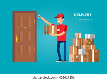 Door Delivery Images Stock Photos Vectors Shutterstock