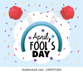 funny diadem antenna to fools day