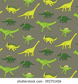 funny dinosaur color pattern