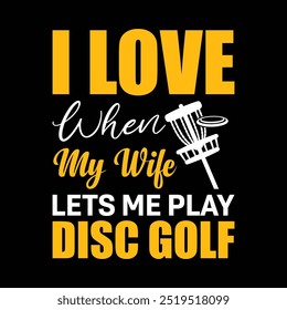 Funny Disc Golfer Retro Vintage Disc Golf vector illustration T-Shirt Design