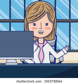 Funny doctor cartoon
