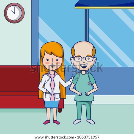 Funny doctors cartoons