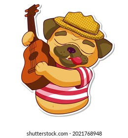 funny dog design for dogs lover design vector illustration for use in design and print wall art poster canvas