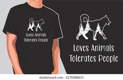 Funny dog shirt for humans, dogs owner t-shirt