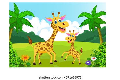 funny donkey cartoon running 