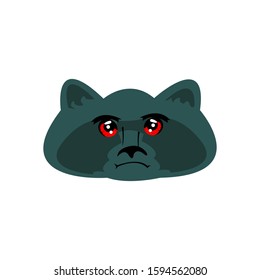 Funny doodle cat. Kitten in cartoon style. Vector  object illustration