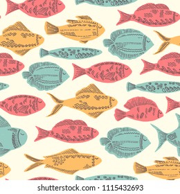 Funny Doodle Fish