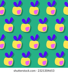 Funny Doodle Textil Seamless Swatch Template Tejido Textil Seamless Pattern Background Symbol Diseño Gráfico Fondo Minimalista