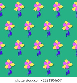 Funny Doodle Textile Seamless Swatch Template Fabric Textile Seamless Pattern Background Symbol Design Graphic Minimalist  Background