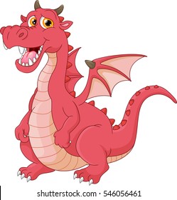 Funny Dragon Cartoon 