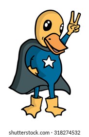 funny duck hero