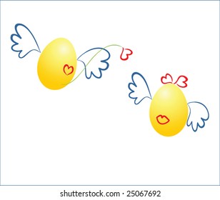Funny Easter chicken