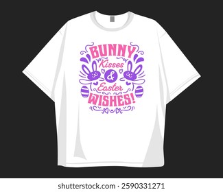 Funny Easter quotes t-shirt design for print, easter ornament graphic tee design