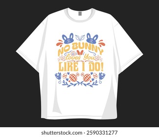 Funny Easter quotes t-shirt design for print, easter ornament graphic tee design