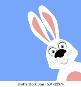 Funny easter rabbit 