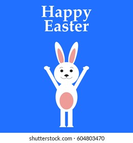 Funny easter rabbit 