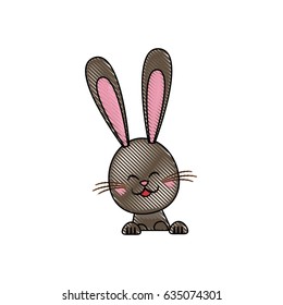 funny easter rabbit decoration celebration