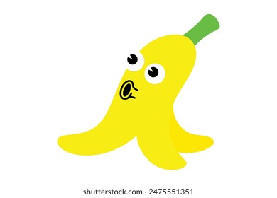 Funny Element Flat Sticker Design