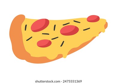 Funny Element Flat Sticker Design