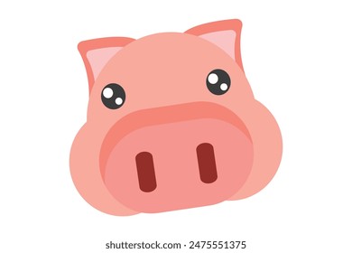 Funny Element Flat Sticker Design