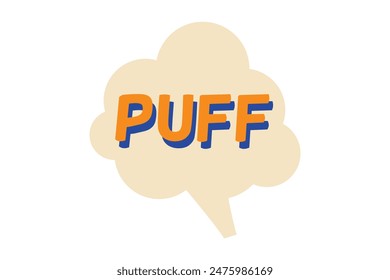 Funny Element Flat Sticker Design