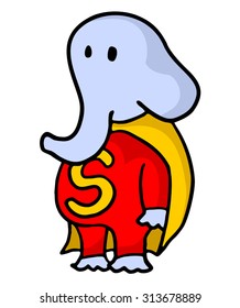funny elephant hero
