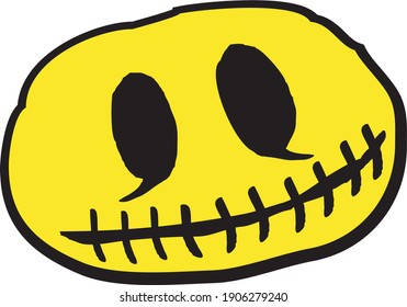 funny emoji in vector art style