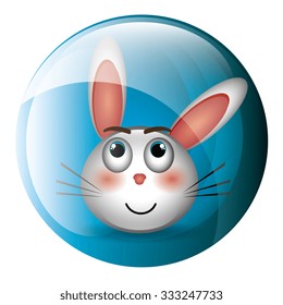 Funny emoticon cartoon design, vector illustration graphic.