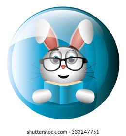 Funny emoticon cartoon design, vector illustration graphic.
