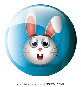 Funny emoticon cartoon design, vector illustration graphic.