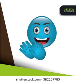 funny emoticon design 