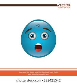 funny emoticon design 