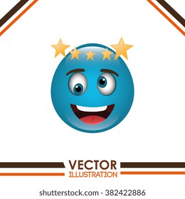 funny emoticon design 
