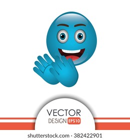 funny emoticon design 