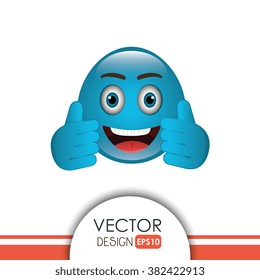 funny emoticon design 