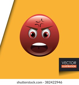 funny emoticon design 