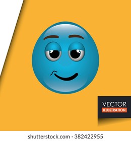 funny emoticon design 