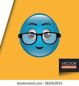 funny emoticon design 