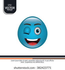 funny emoticon design 