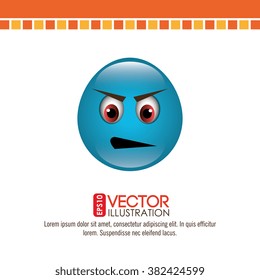 funny emoticon design 