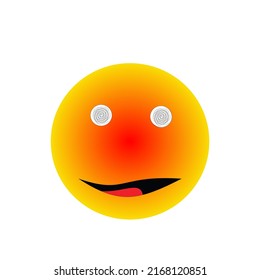 funny  emoticon in in different expressions for social networks expression character and emoticon face illustration