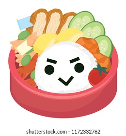 Funny Face Bento