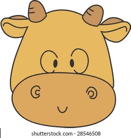 Funny Face of Bull