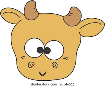 Funny Face of Bull